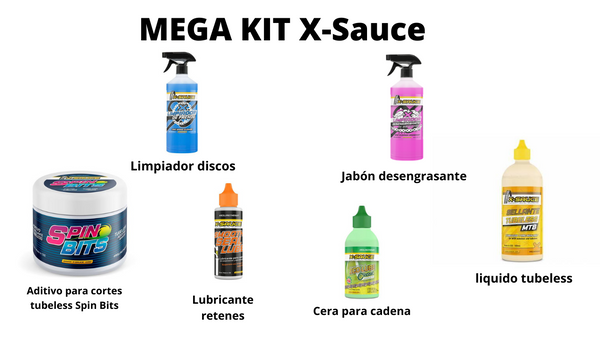 Kit Antipinchazos X-Sauce + Spin Bits – Tienda de Bicicletas zetabikes